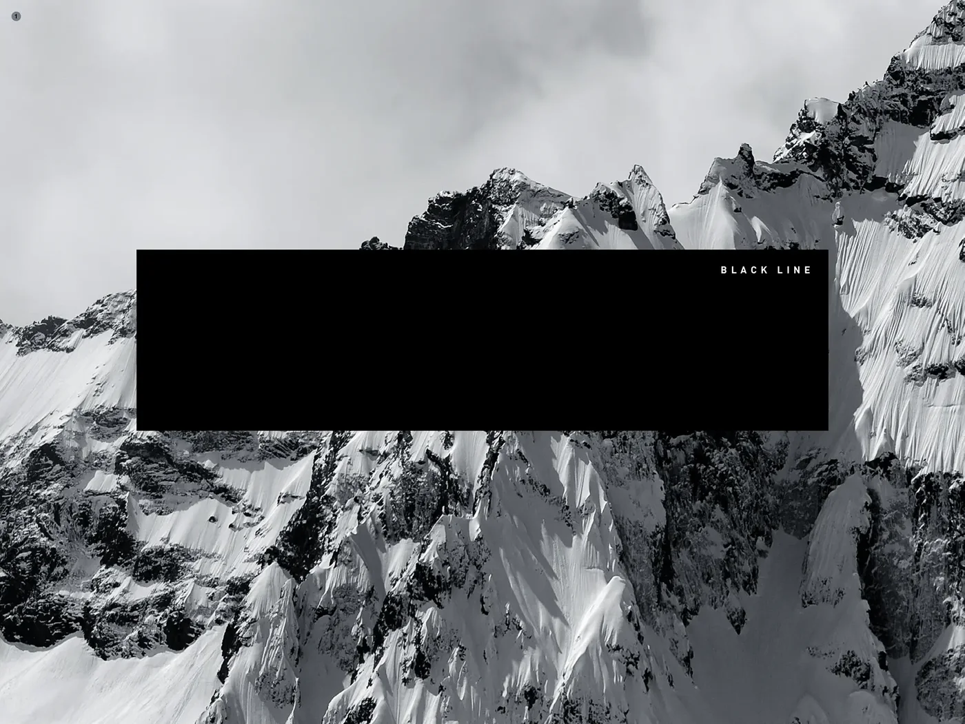 Black Line — booklet